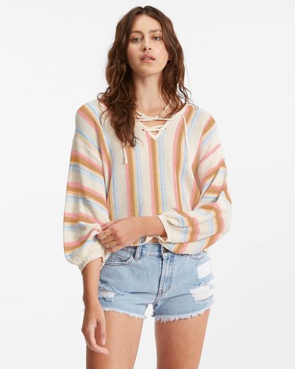 1 So Sweet Pullover Sweater Orange ABJSW00176 Billabong