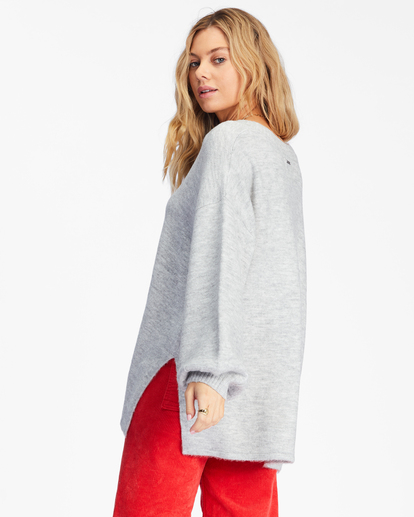 2 Sol Chasing Tunic Sweater Grey ABJSW00207 Billabong