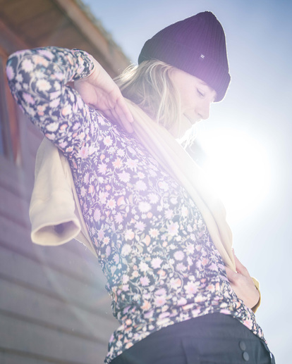 0 A/Div Warm Up Tech Long Sleeve Knit Top  ABJTO00107 Billabong