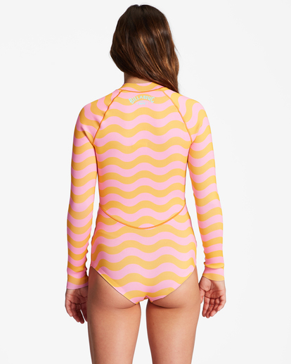 3 1/1mm Salty Dayz - Long Sleeve Springsuit for Women Orange ABJW400106 Billabong