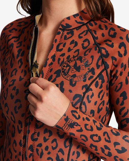 3 1/1 Salty Dayz Light Long Sleeve Spring Suit Orange ABJW400106 Billabong
