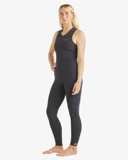 2 2/2mm Sol Sistah - Springsuit Long Jane para Mujer Negro ABJW700101 Billabong