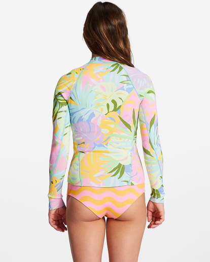 2 1mm Peeky Wetsuit Jacket Pink ABJW800100 Billabong