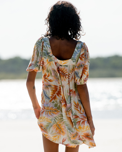 1 Bay Side Babydoll Dress White ABJWD00337 Billabong