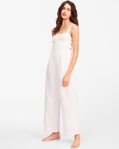 1 Sandy Cove Jumpsuit White ABJWD00357 Billabong