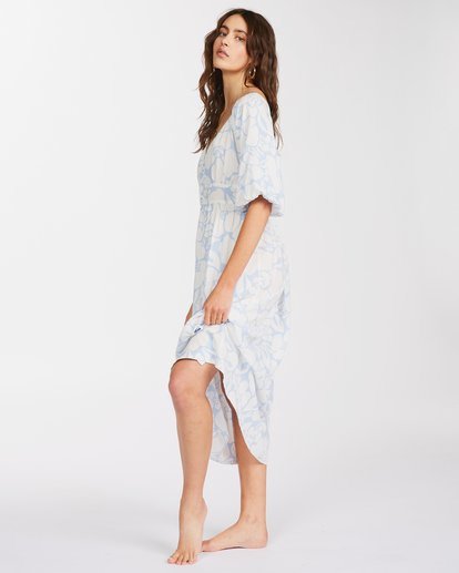 1 Salty Sea Midi Dress Black ABJWD00364 Billabong