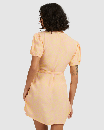 3 Hot Tropics Wrap Mini Dress  ABJWD00413 Billabong