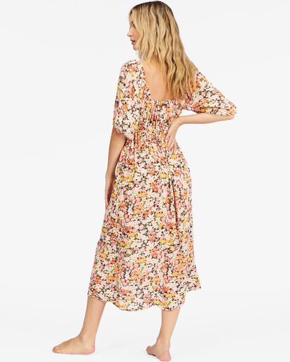 2 True Romance Midi Dress Multicolor ABJWD00478 Billabong