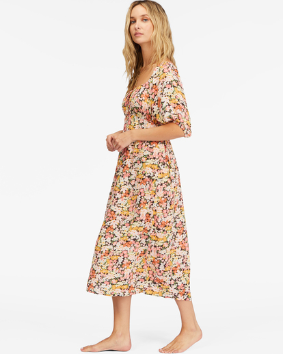 1 True Romance Midi Dress Multicolor ABJWD00478 Billabong