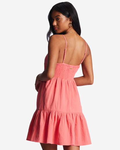 2 Wave After Wave Mini Dress Pink ABJWD00528 Billabong