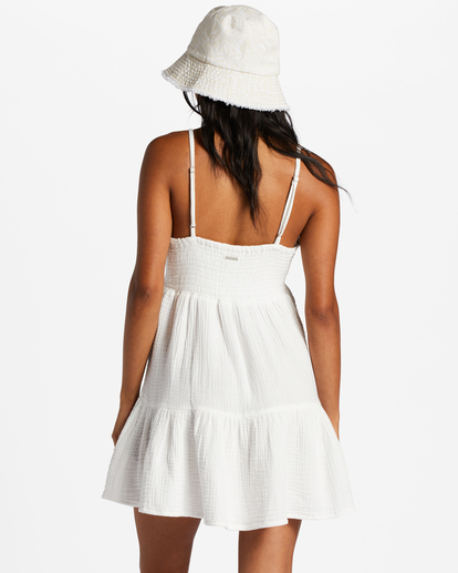 2 Wave After Wave Mini Dress White ABJWD00528 Billabong