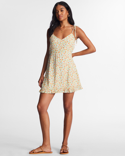 1 Heart Breaker - Strappy Dress for Women White ABJWD00529 Billabong