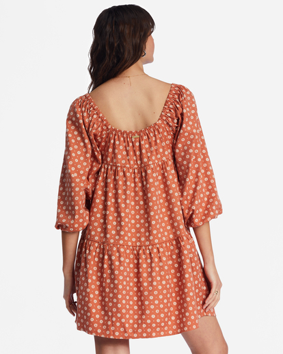 3 Love Crush Babydoll Dress Red ABJWD00581 Billabong