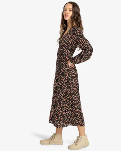 3 Cool Nights - Robe midi pour Femme Noir ABJWD00611 Billabong