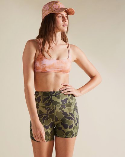 0 A/Div Summit 5 Bike Shorts Brown ABJWH00107 Billabong