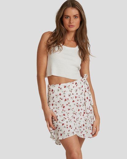 billabong wrap skirt