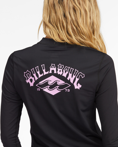 4 Core Loose Fit Long Sleeve Rashguard Black ABJWR00196 Billabong