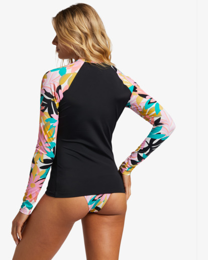 2 A/DIV UPF 50 Long Sleeve Rashguard Black ABJWR00227 Billabong
