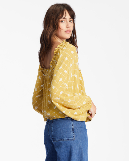 3 Fall In Love Long Sleeve Top Multicolor ABJWT00370 Billabong