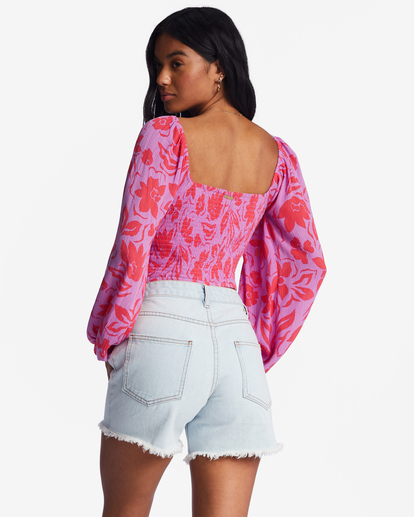 3 On Your Mind Crop Top Purple ABJWT00385 Billabong
