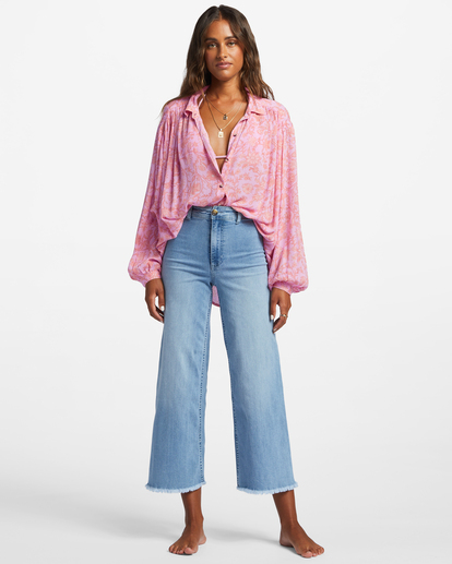 1 Day After Day Long Sleeve Shirt Pink ABJWT00423 Billabong