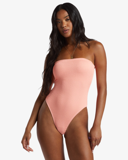 0 Summer High Tully One Piece Swimsuit Pink ABJX100252 Billabong