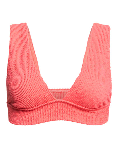 4 Summer High Plunge Bikini Top Pink ABJX300204 Billabong