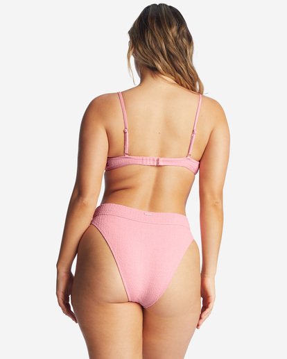 2 So Dazed Charlie Fixed Triangle Bikini Top Pink ABJX300445 Billabong