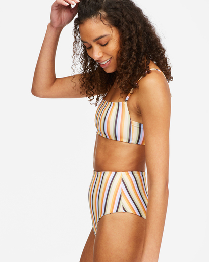 5 Postcards From Paradise Reversible Bralette Bikini Top Multicolor ABJX300461 Billabong