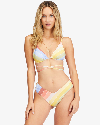 0 Brighter Daze Slide Tall Triangle Bikini Top Multicolor ABJX300603 Billabong