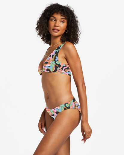1 Dont Trip Ava Reversible Triangle Bikini Top Black ABJX300869 Billabong
