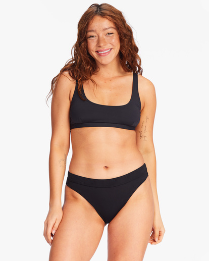 6 Sol Searcher Maui Rider Bikini Bottoms Black ABJX400136 Billabong