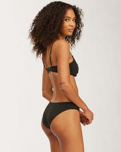 3 Sol Searcher Bondi Bikini Bottoms Black ABJX400409 Billabong