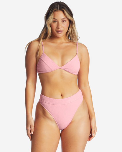 3 So Dazed Maui Rider High-Waisted Bikini Bottoms Pink ABJX400448 Billabong