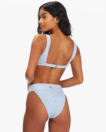1 Away We Go Aruba Bikini Bottoms Blue ABJX400621 Billabong