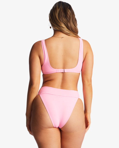 3 Tanlines Aruba Bikini Bottoms Pink ABJX400768 Billabong