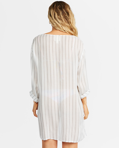 2 Blue Skies Mini Beach Cover-Up White ABJX600168 Billabong