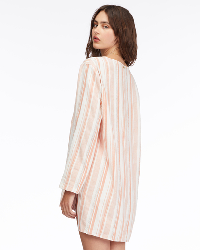 3 Blue Skies Mini Beach Cover-Up Pink ABJX600192 Billabong