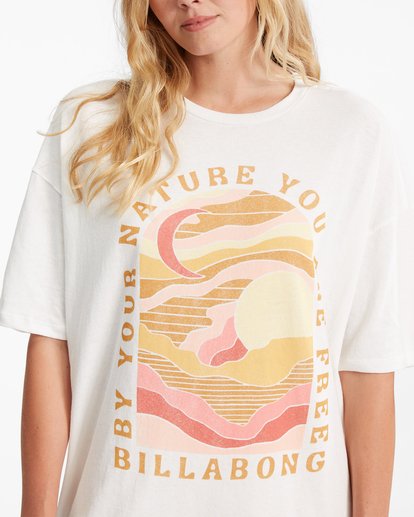 4 Nature Is Free Boyfriend T-Shirt  ABJZT00550 Billabong