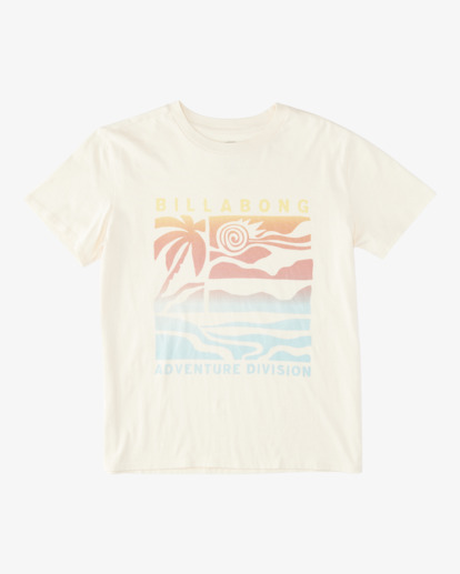5 A/Div Tee Short Sleeve UPF 50 T-Shirt White ABJZT00620 Billabong