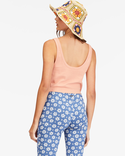 2 Smile At The Sun Tank Top Pink ABJZT00934 Billabong