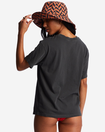 2 Meet Me In The Tropics Oversized T-Shirt Black ABJZT01020 Billabong