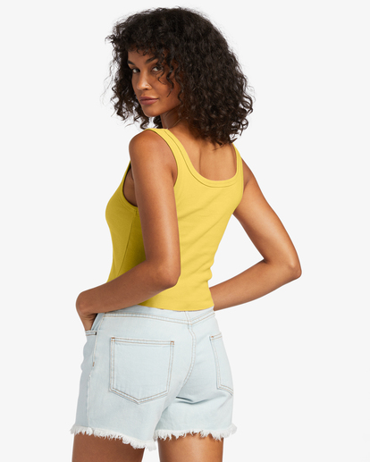2 Radiate All Day Tank Top Yellow ABJZT01251 Billabong