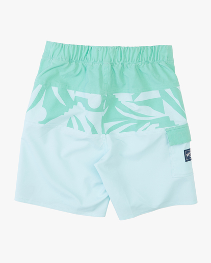 1 Boys' (2-7) Tribong Pro Boardshorts 13" Green ABTBS00124 Billabong
