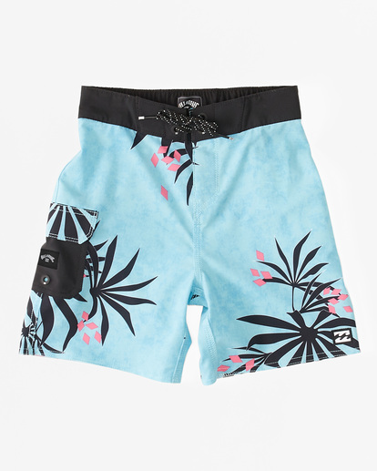 0 Boy's (2-7) Sundays Pro Performance 13" Boardshorts Blue ABTBS00147 Billabong