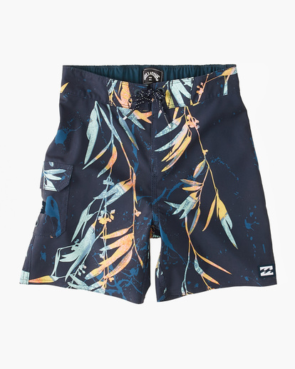 0 Boy's (2-7) Sundays Pro Performance 13" Boardshorts Blue ABTBS00147 Billabong