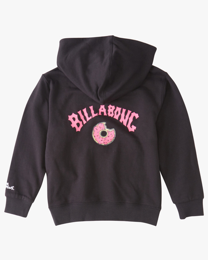1 Boys' (2-7) The Simpsons Donut Pullover Hoodie Black ABTFT00107 Billabong