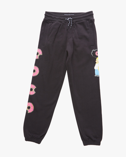 0 Boys' (2-7) The Simpsons Donut Sweatpants Black ABTNP00105 Billabong