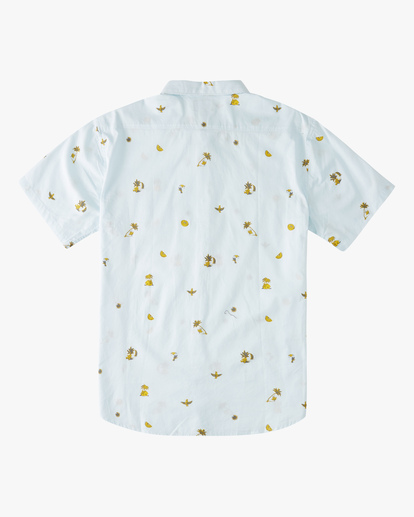 1 Boys' (2-7) Sundays Mini Short Sleeve Shirt Blue ABTWT00102 Billabong