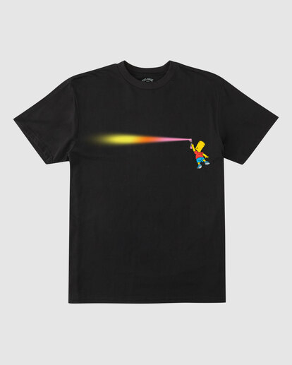 0 Boys' (2-7) The Simpsons El Barto Organic Short Sleeve T-Shirt Black ABTZT00182 Billabong
